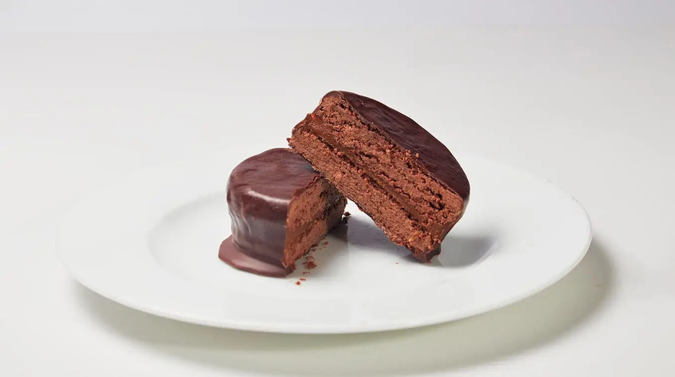 Alfajor de chocolate