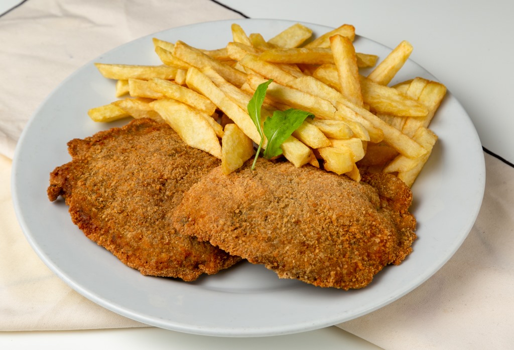 Milanesa al plato 